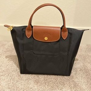 Longchamp Le Pliage Small Top-Handle Bag Black